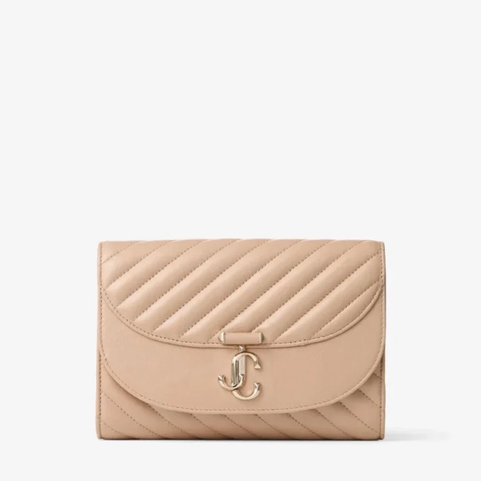 Curve Clutch Chai Quiltad bikerläder-clutch Curve Clutch Chai Quiltad bikerläder-clutch