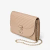 Curve Clutch Chai Quiltad bikerläder-clutch Curve Clutch Chai Quiltad bikerläder-clutch