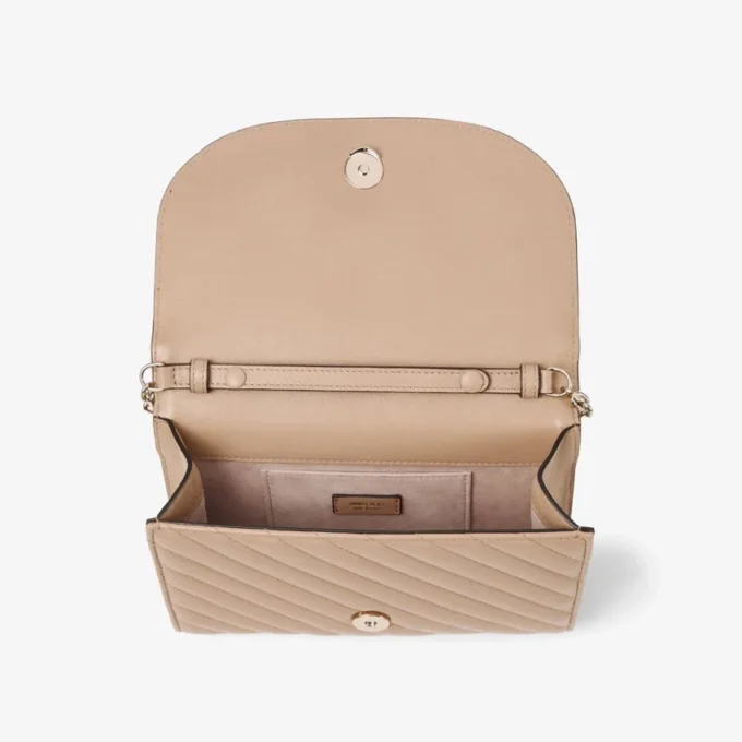 Curve Clutch Chai Quiltad bikerläder-clutch Curve Clutch Chai Quiltad bikerläder-clutch