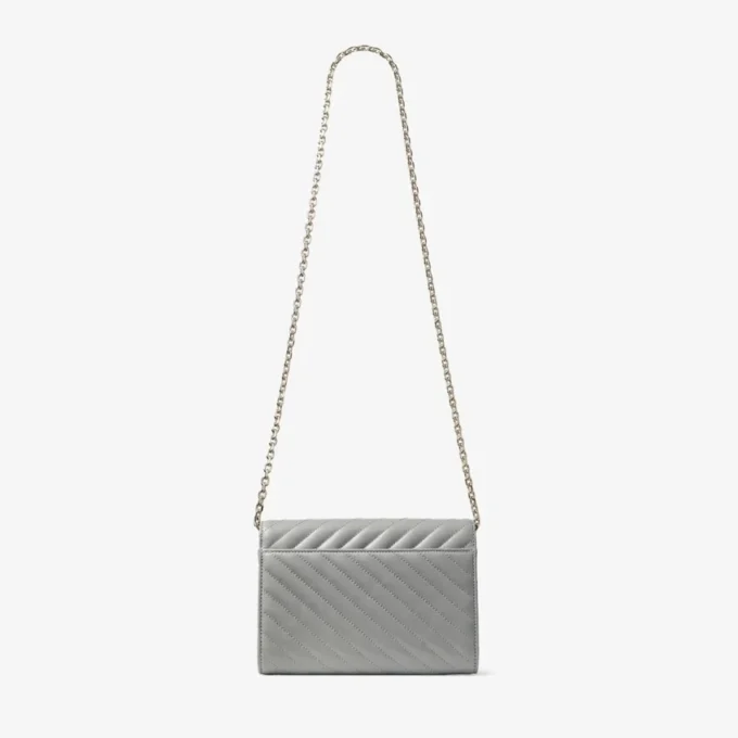 Curve Clutch Dove Quilted Biker Leather Clutch Bag Curve Clutch Dove Quilted Biker Leather Clutch Bag