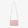 Curve Clutch Rose Quiltad bikerläder-clutchväska Curve Clutch Rose Quiltad bikerläder-clutchväska