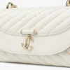 Curve Crossbody Small Latte – quiltad crossbody-väska i nappaläder