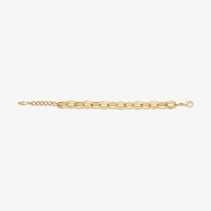 Diamantkedjearmband Diamantkedjearmband med guldfinish Diamantkedjearmband Diamantkedjearmband med guldfinish