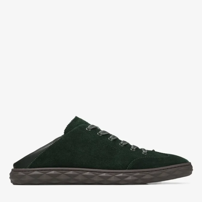 Diamond Flex M Låga sneakers i brittiskt grönt mocka och lädermix