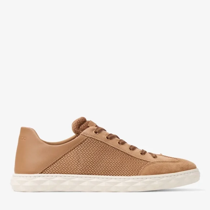 Diamond Flex M Toffee Mix Lädermix och texturerat Air Mesh Låga sneakers