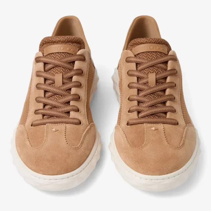 Diamond Flex M Toffee Mix Lädermix och texturerat Air Mesh Låga sneakers
