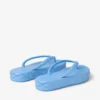 Diamond-flip-flops i dammblått gummi Diamond-flip-flops i dammblått gummi