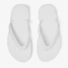 Diamond-flip-flops i optiskt vitt gummi Diamond-flip-flops i optiskt vitt gummi