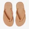 Diamond-flip-flops Karamellfärgade flip-flops i gummi Diamond-flip-flops Karamellfärgade flip-flops i gummi