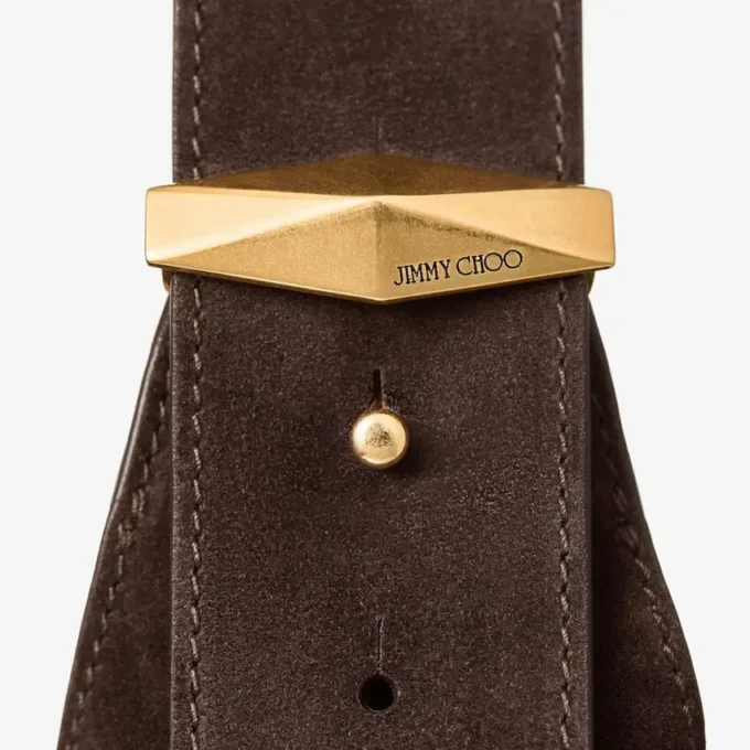 Diamond Hobo Medium kaffefärgad mocka axelväska Diamond Hobo Medium kaffefärgad mocka axelväska