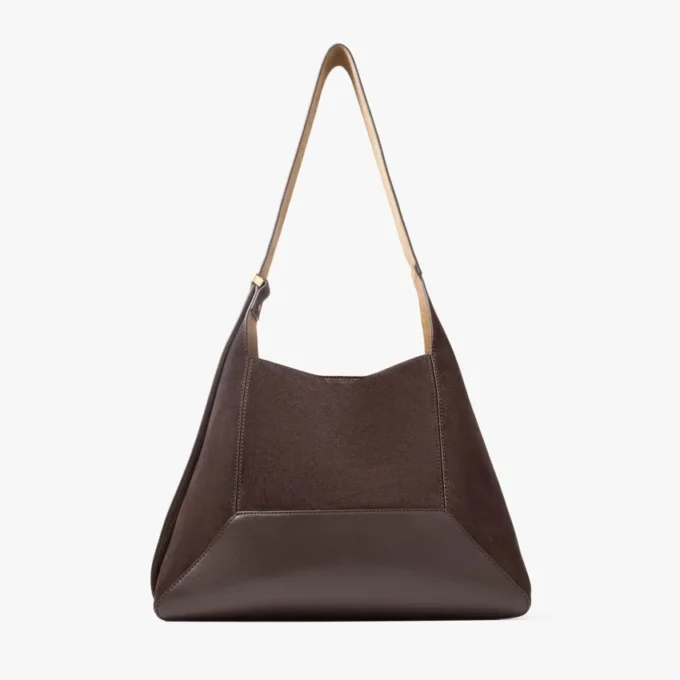 Diamond Hobo Medium kaffefärgad mocka axelväska Diamond Hobo Medium kaffefärgad mocka axelväska
