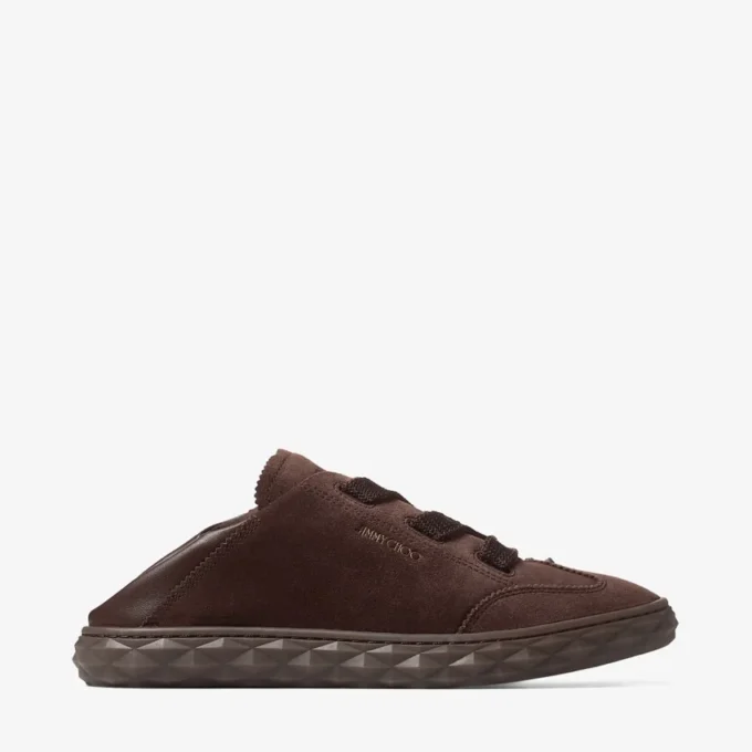 Diamond Light Flex F Chokladbruna sneakers i mocka och läder Diamond Light Flex F Chokladbruna sneakers i mocka och läder