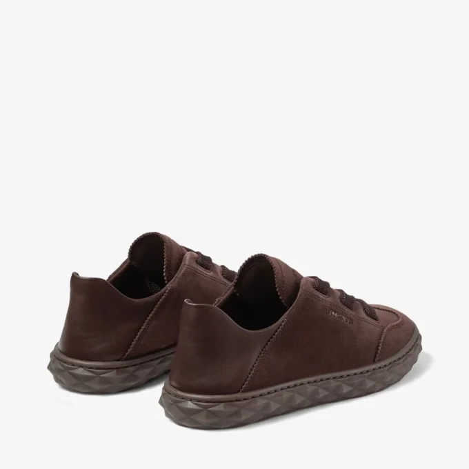 Diamond Light Flex F Chokladbruna sneakers i mocka och läder Diamond Light Flex F Chokladbruna sneakers i mocka och läder