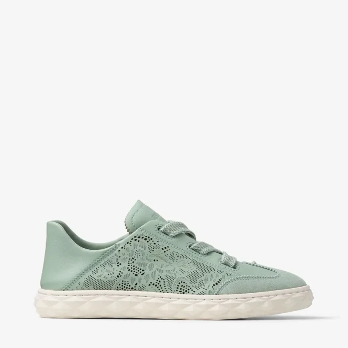 Diamond Light Flex F Låga sneakers i lädermix och perforerat läder