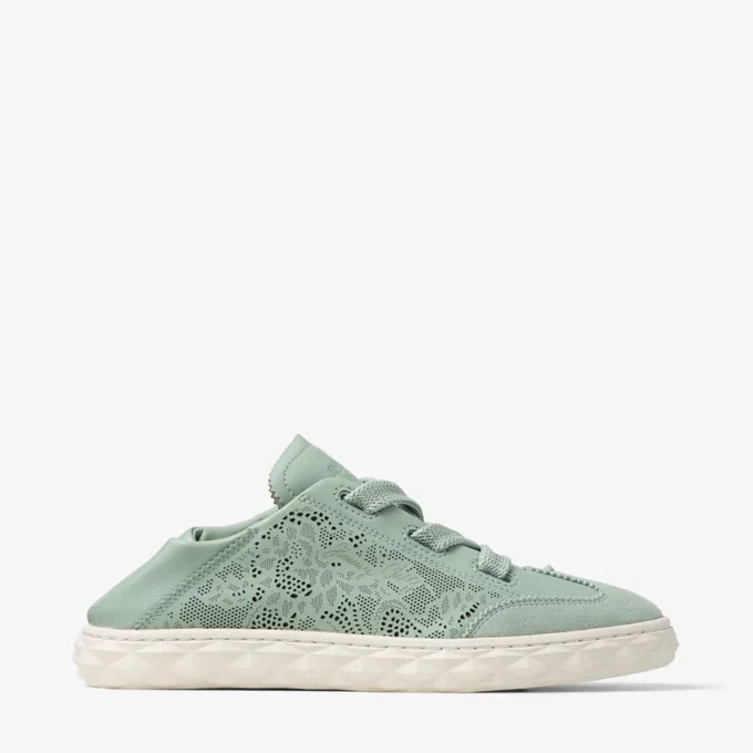 Diamond Light Flex F Låga sneakers i lädermix och perforerat läder