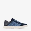Diamond Light Flex F Marine lädermix och crosshatch-denim-sneakers Diamond Light Flex F Marine lädermix och crosshatch-denim-sneakers