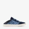 Diamond Light Flex F Marine lädermix och crosshatch-denim-sneakers Diamond Light Flex F Marine lädermix och crosshatch-denim-sneakers
