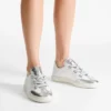 Diamond Light Flex F silvermetallic nappaskinnsskor
