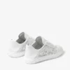 Diamond Light Flex F vita sneakers i lädermix och perforerat läder med snörning Diamond Light Flex F vita sneakers i lädermix och perforerat läder med snörning