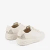 Diamond Light Maxi F Latte Sneakers i slätt läder och grovt glitter Diamond Light Maxi F Latte Sneakers i slätt läder och grovt glitter