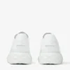 Diamond Light Maxi F Vita låga sneakers i nappaläder med plattformsula Diamond Light Maxi F Vita låga sneakers i nappaläder med plattformsula