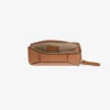 Diamond Lise Zipped M Tan kornigt kalvskinnskortfodral