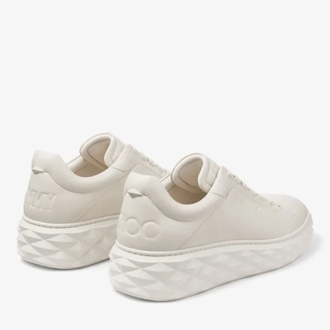 Diamond Maxi M Ii Chalk Nappa-läderplattformsskor Diamond Maxi M Ii Chalk Nappa-läderplattformsskor