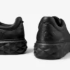 Diamond Maxi M Ii Svarta nappalädersneakers med plattform Diamond Maxi M Ii Svarta nappalädersneakers med plattform