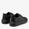 Diamond Maxi M Ii Svarta nappalädersneakers med plattform Diamond Maxi M Ii Svarta nappalädersneakers med plattform