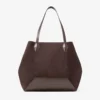 Diamond Tote Medium kaffefärgad mockaväska