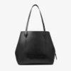 Diamond Tote Medium Svart kalvskinnsväska Diamond Tote Medium Svart kalvskinnsväska