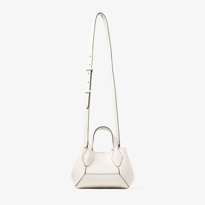 Diamond Tote Mini Latte läderminiväska Diamond Tote Mini Latte läderminiväska