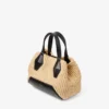Diamond Tote Mini – väska i naturlig raffia Diamond Tote Mini – väska i naturlig raffia