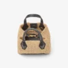 Diamond Tote Mini – väska i naturlig raffia Diamond Tote Mini – väska i naturlig raffia