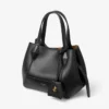 Diamond Tote Small Svart kalvskinnsväska Diamond Tote Small Svart kalvskinnsväska