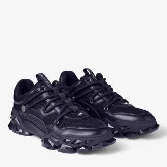 Diamond X M Midnight sneakers i läder och mesh