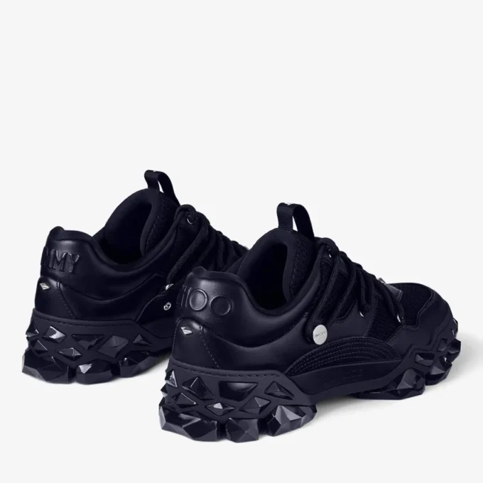 Diamond X M Midnight sneakers i läder och mesh Diamond X M Midnight sneakers i läder och mesh