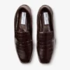 Eliot Slipper Sambuco tofflor i läder med krokodilprägling Eliot Slipper Sambuco tofflor i läder med krokodilprägling