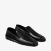 Eliot Slipper Svarta tofflor i vintage-läder