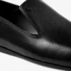 Eliot Slipper Svarta tofflor i vintage-läder
