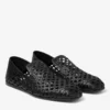 Eliot Slipper Svarta tofflor i vävt läder Eliot Slipper Svarta tofflor i vävt läder
