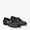Ellis Loafer F Svarta loafers i mjukt läder