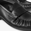 Ellis Loafer F Svarta loafers i mjukt läder