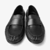 Ellis Loafer F Svarta loafers i mjukt läder