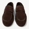Ellis Loafer M Loafers i chokladbrunt sammet Ellis Loafer M Loafers i chokladbrunt sammet