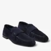 Ellis Loafer M Loafers i midnattsfärgat sammet och mocka Ellis Loafer M Loafers i midnattsfärgat sammet och mocka