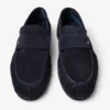 Ellis Loafer M Loafers i midnattsfärgat sammet och mocka Ellis Loafer M Loafers i midnattsfärgat sammet och mocka