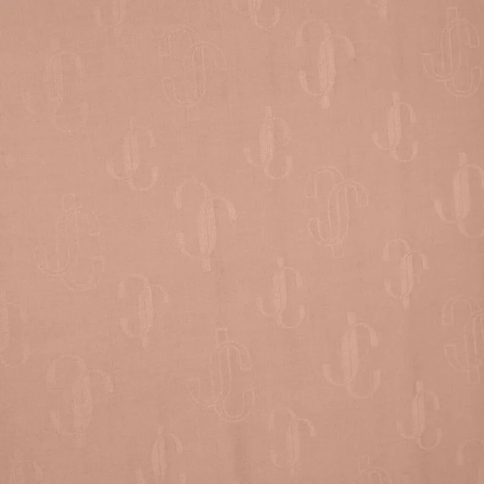 Emani balettrosa sjal i jacquard av silke och ull Emani balettrosa sjal i jacquard av silke och ull