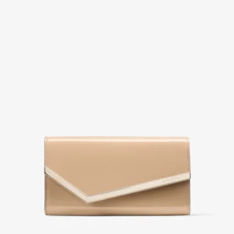 Emmie Chai-clutch i lackläder