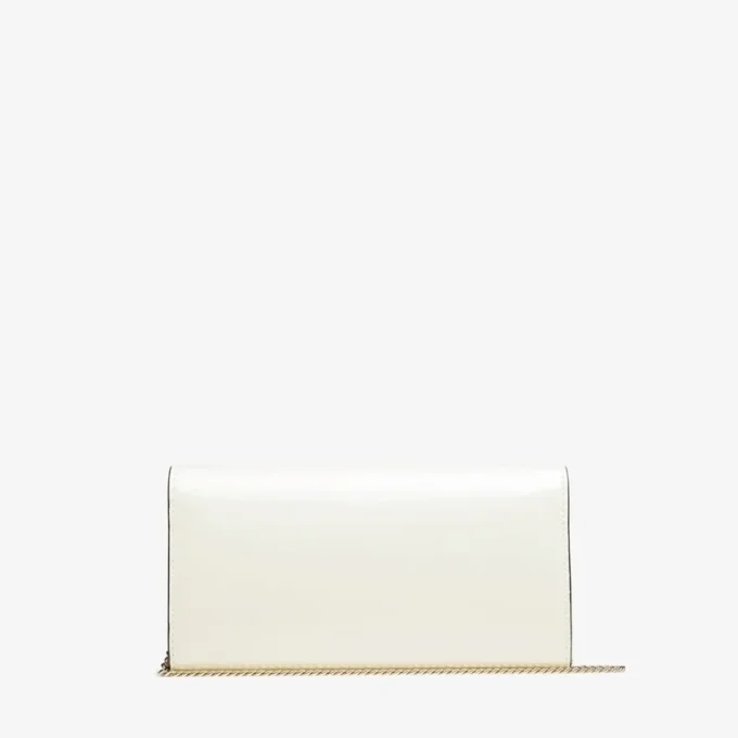Emmie Latte-clutch i lackläder Emmie Latte-clutch i lackläder